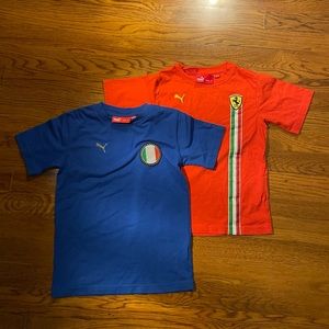 Italia size 6 boys Ferrari size 5 boys MESSAGE ME IF U ARE ONLY INTERESTED IN 1